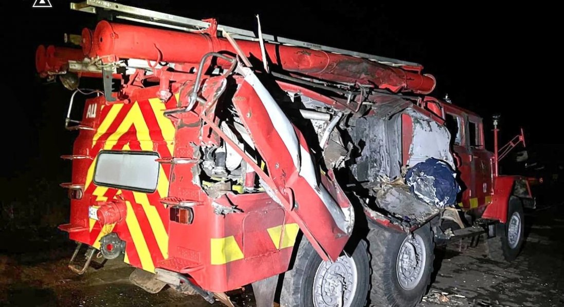 На Харківщині росіяни атакували рятувальників