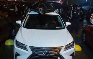 Киянин перевозив на даху автомобіля Shahed