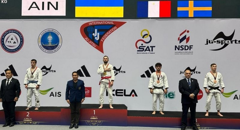 Прикордонник з Волині вчетверте став чемпіоном світу з джиу-джитсу