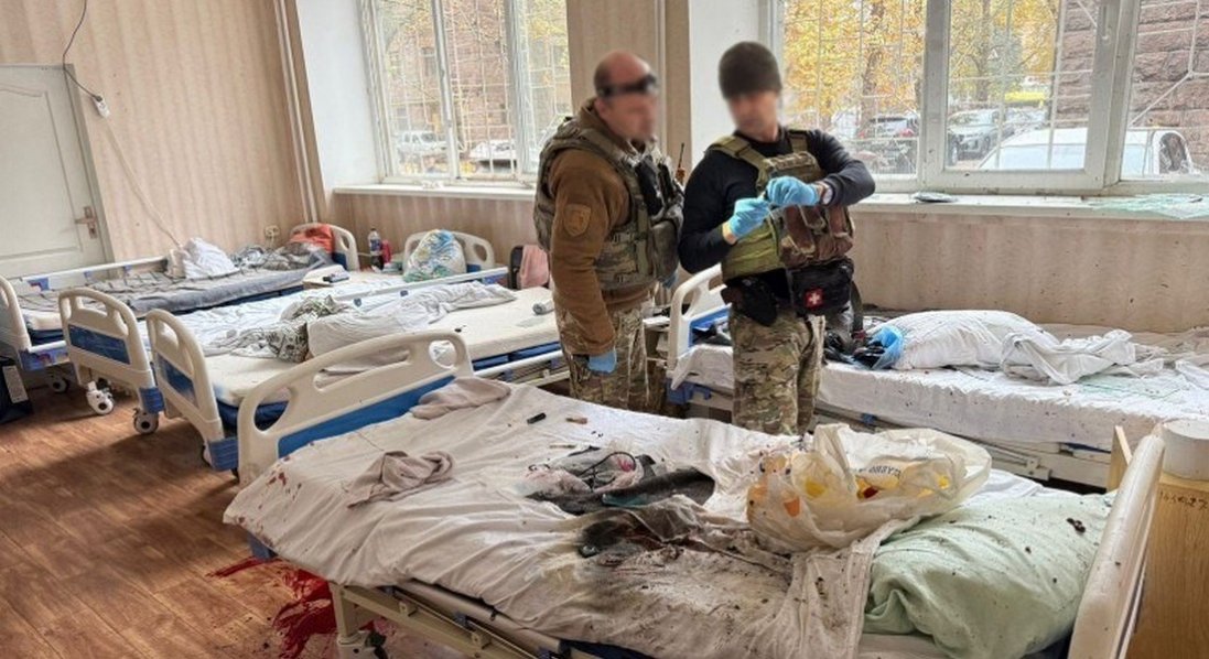 У Запоріжжі в лікарні вибухнув боєприпас