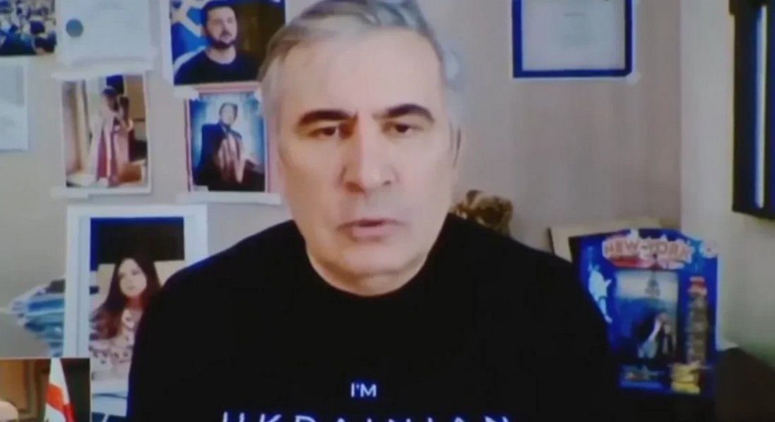Саакашвілі просить Зеленського внести його до списку цивільних полонених