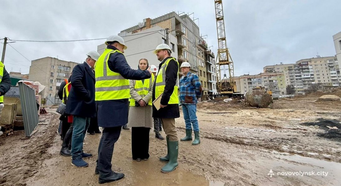 У Нововолинську будують дві багатоповерхівки для сімей переселенців