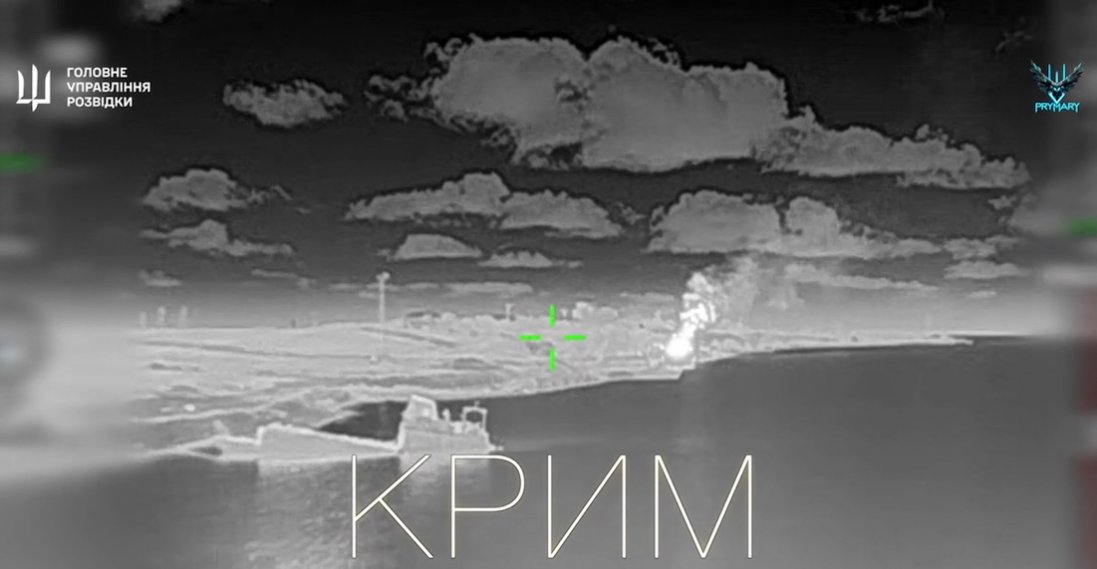 У Криму спалили російський гелікоптер Ка-27 та три системи РЛС