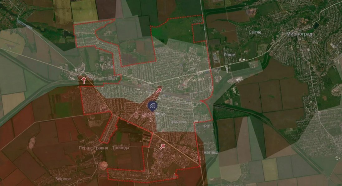 Захисники зачистили центр Покровська: яка ситуація