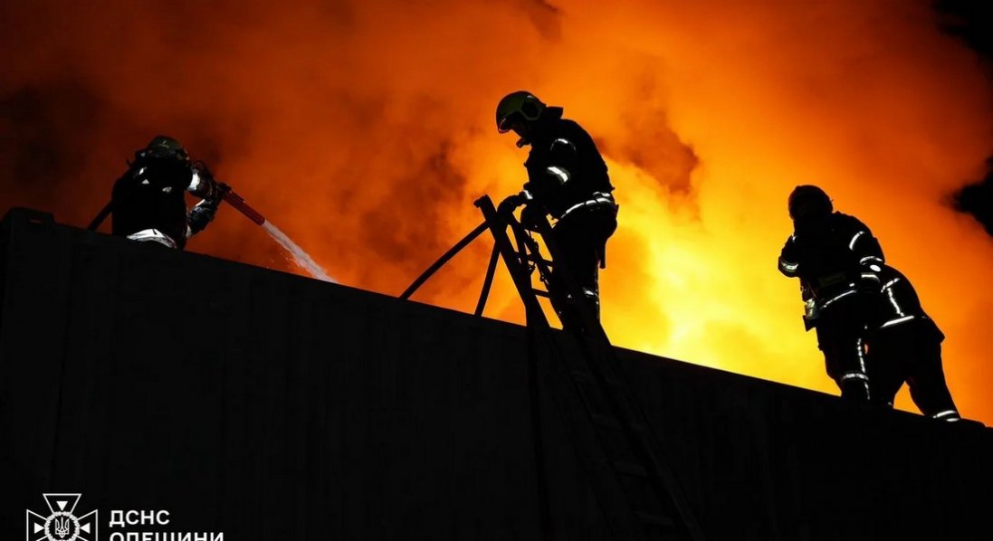 Одещину масовано атакували російські дрони