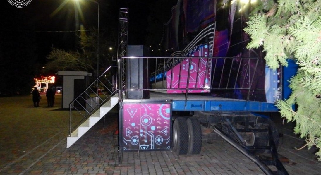 На Полтавщині діти випали з атракціону під час катання