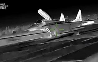 У Криму ГУР знищило російський винищувач МіГ-29