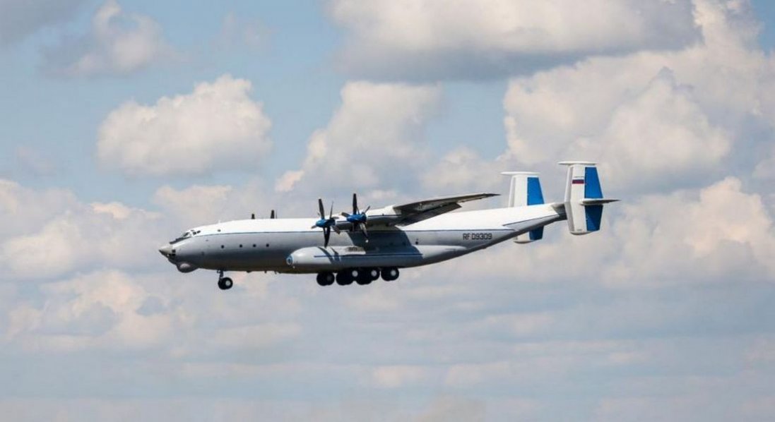 На росії розбився літак Ан-22