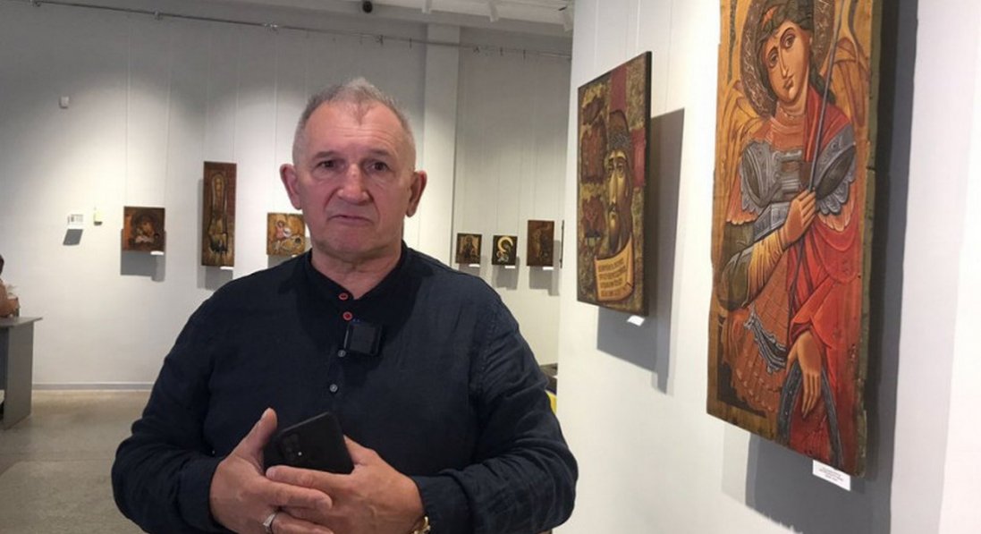 В окопі написав ікону Богородиці – і вона досі оберігає бійців на фронті