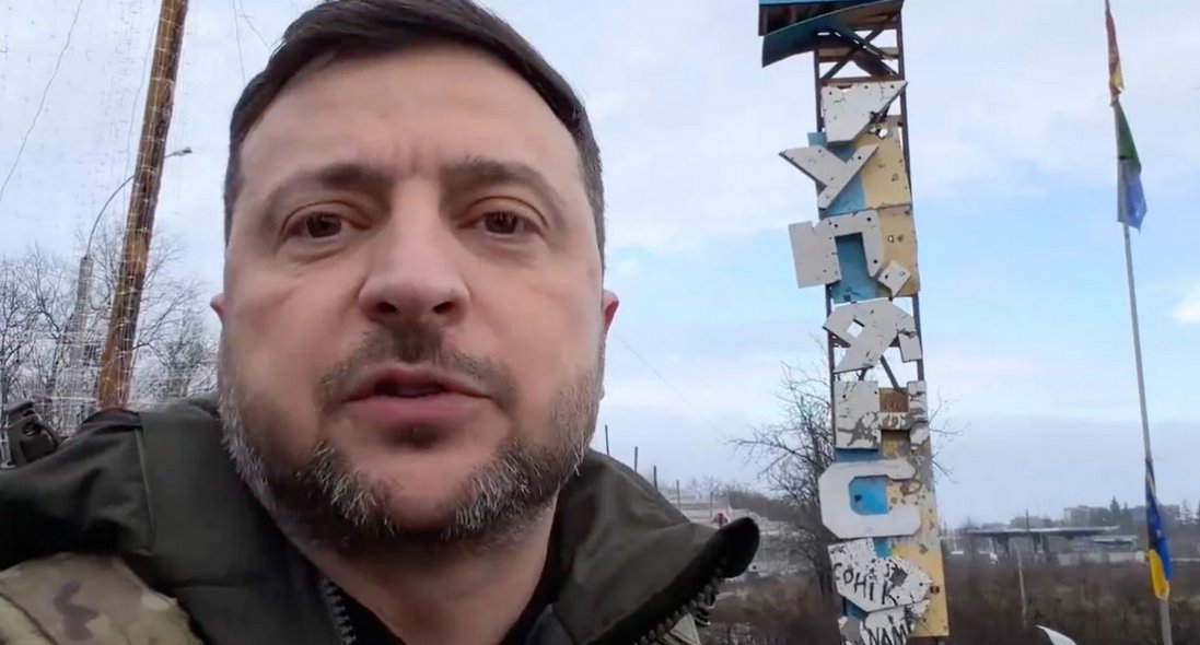 Зеленський приїхав у Куп'янськ