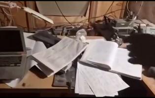 росіяни показали захоплений штаб одного з батальйонів у Гуляйполі