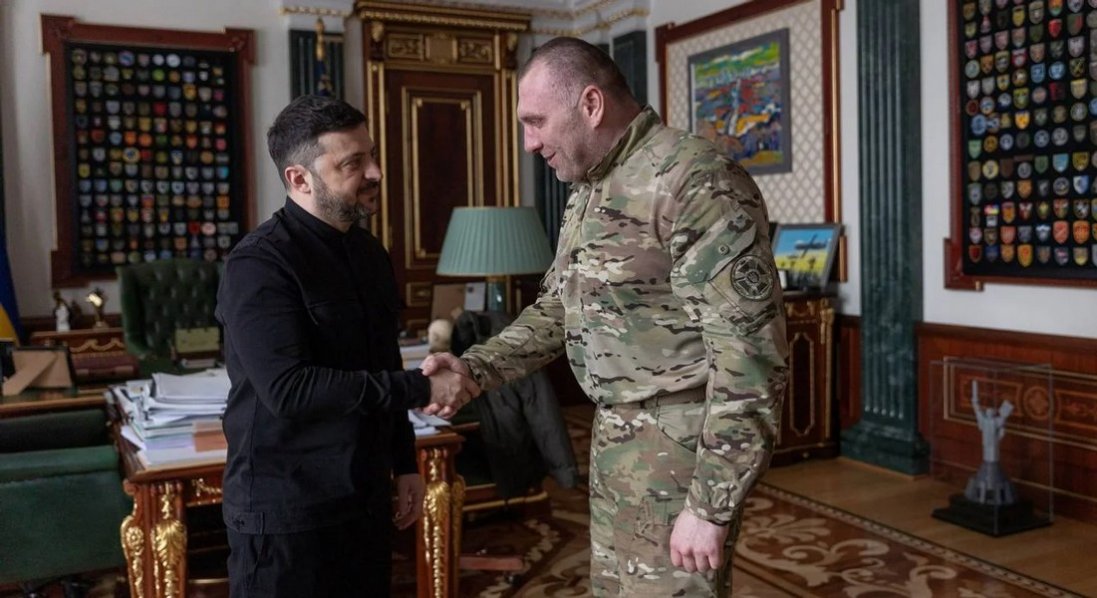 Малюк зосередиться на бойовій роботі в системі СБУ — Зеленський