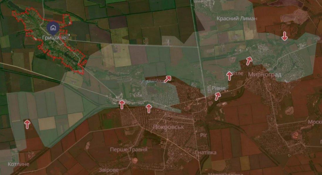 У районі села біля Покровська росіяни безперервно штурмують дві доби