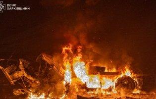 росіяни вночі атакували передмістя Харкова і центр Одеси