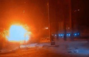 У Львові в дитмайданчик біля пам'ятника Бандері влучив російський дрон