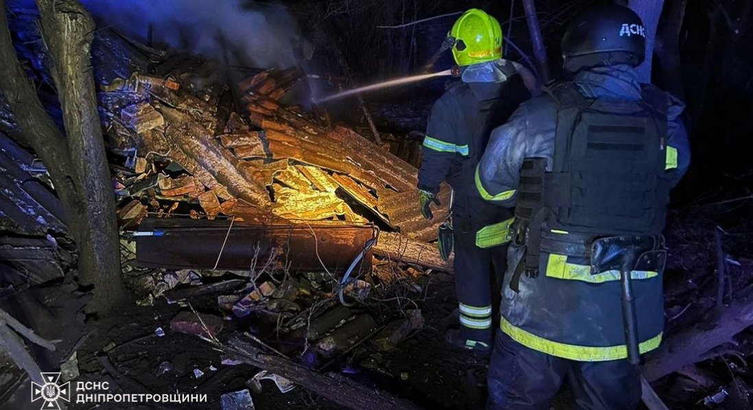 росіяни вночі атакували Дніпропетровщину та Запоріжжя