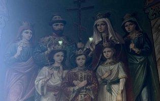 У соборі на Волині виявили розпис з імператором Миколою II