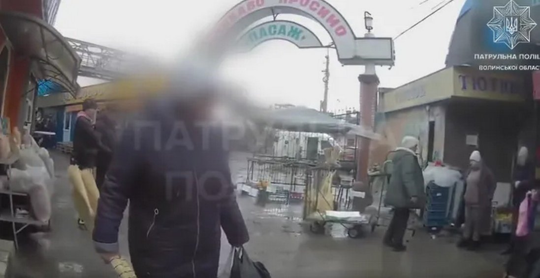 У Луцьку чоловік на ринку стріляв у співмешканку та ще одного чоловіка