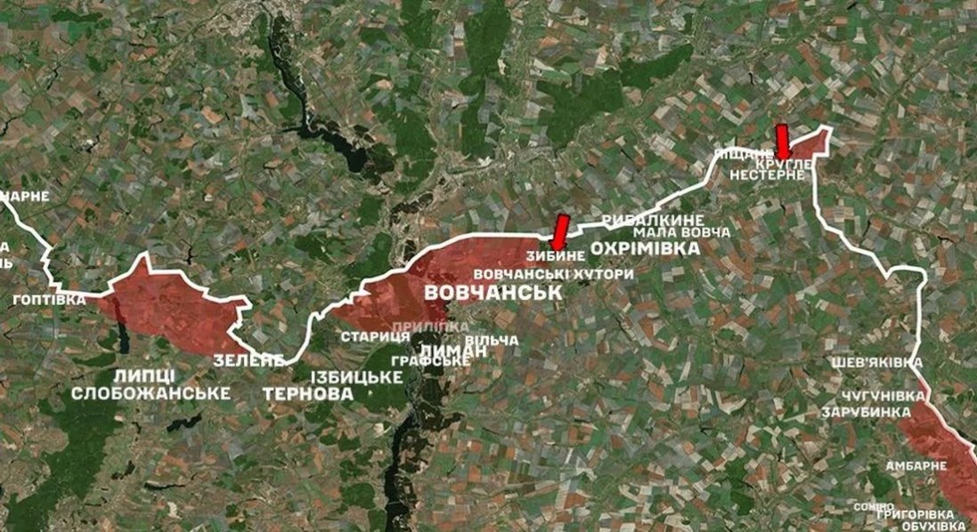 окупанти пробують прорвати державний кордон на Харківщині — Угруповання Об'єднаних сил
