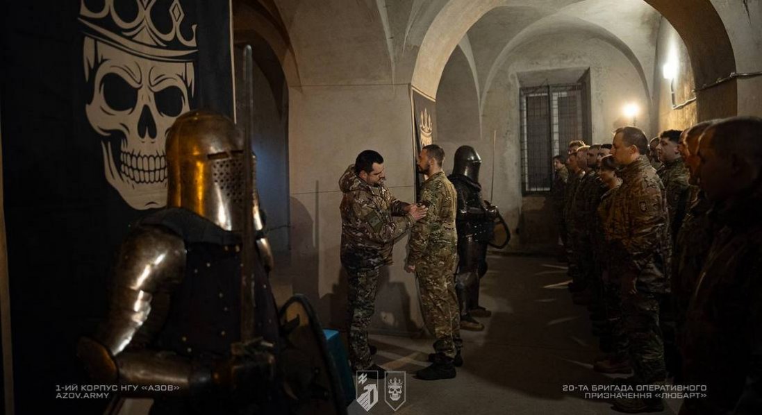 У Луцьку бійцям «Любарта» вручили державні нагороди