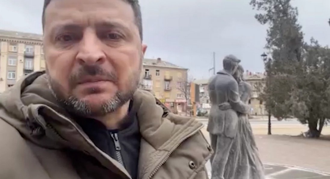 Зеленський приїхав на Донеччину