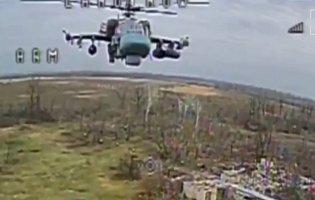На Донеччині знищили російський вертоліт Ka-52