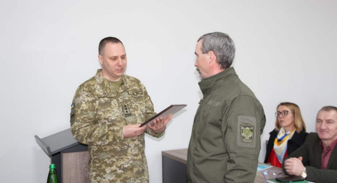 Відзначили волинянина, який допоміг затримати порушника з білорусі