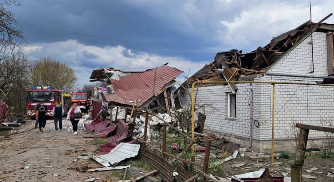 Атака рф на Житомирщину: зруйновано 18 будівель
