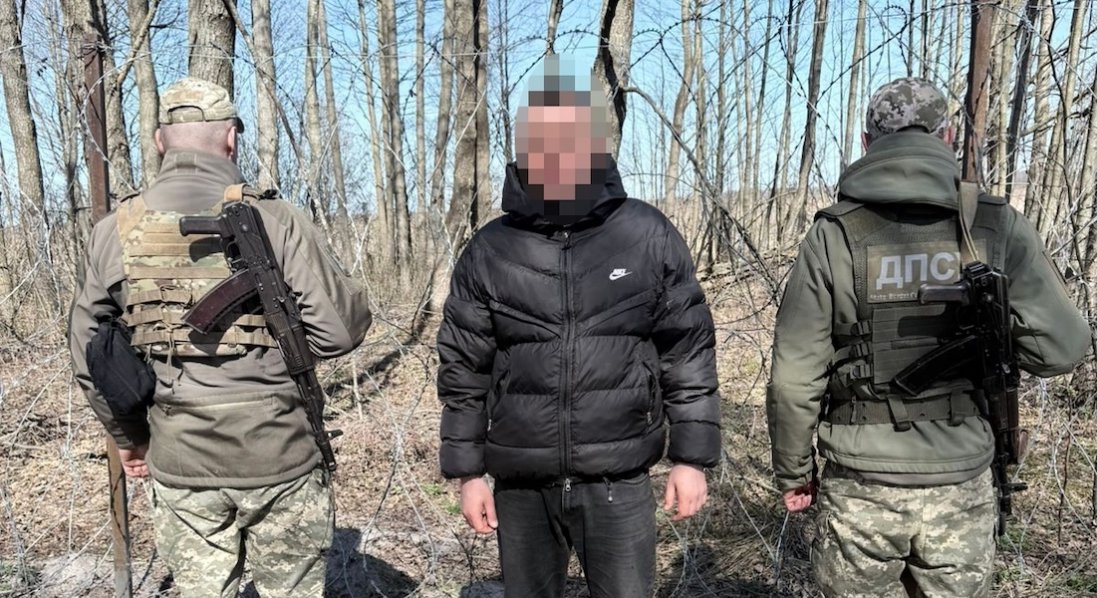 На Волині прикордонники затримали двох чоловіків