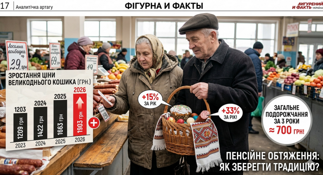 На скільки цьогоріч подорожчав великодній кошик