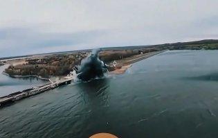 Гребля Печенізького водосховища не пошкоджена — ЗСУ