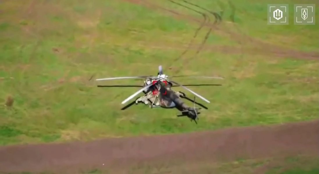 СБС уразили два російських гелікоптери Мі-28 та Мі-17