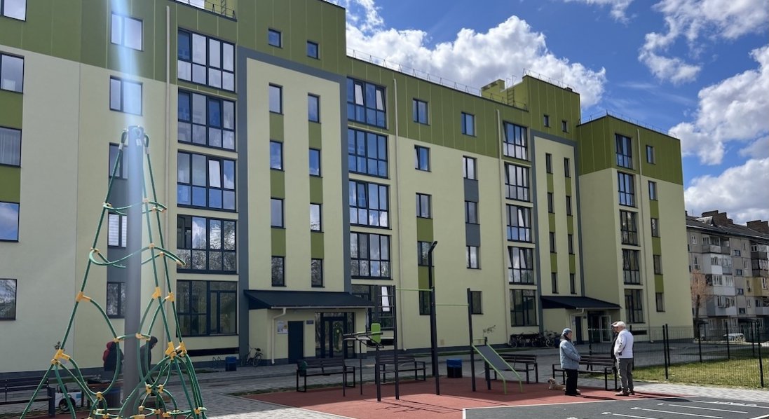 Ковель першим завершив будівництво житла для ВПО від ЄС