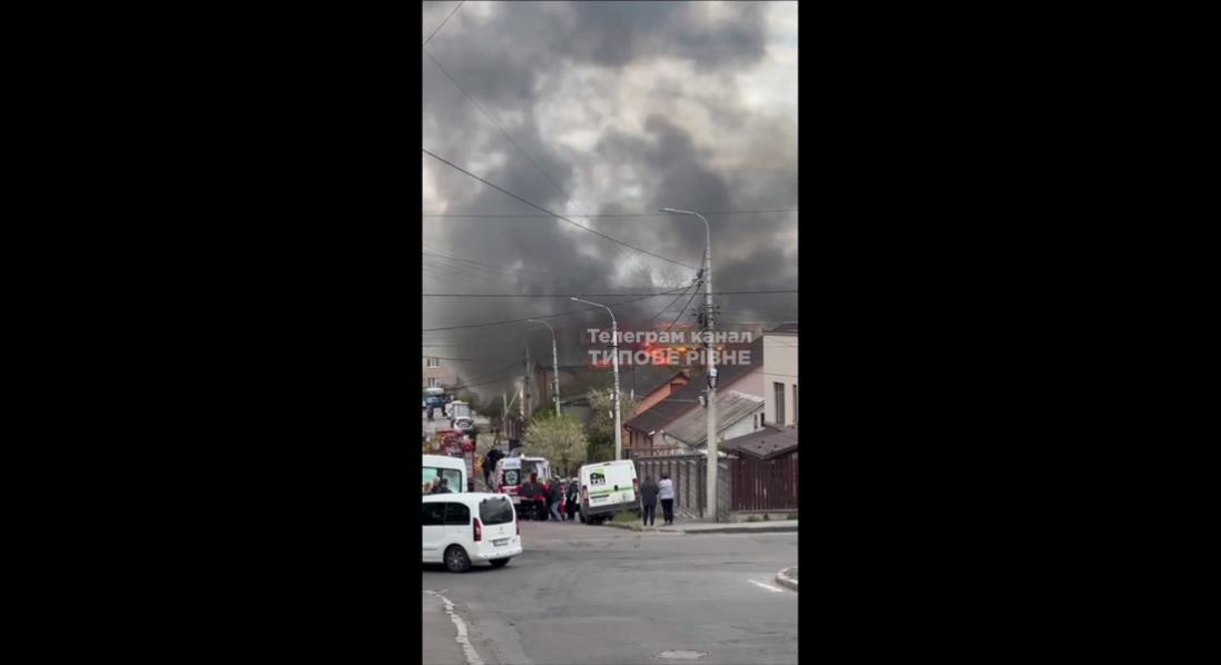 На Рівненщині від атаки рф постраждали два житлові будинки