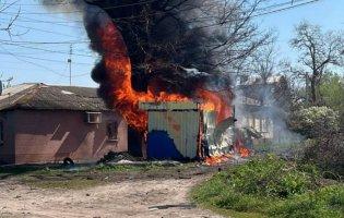росія вдарила дронами по Харкову