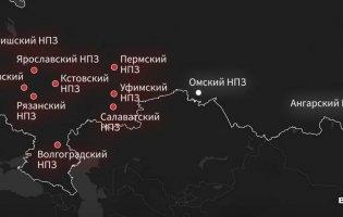 У росії залишилися лише два великі НПЗ, до яких не долітали безпілотники