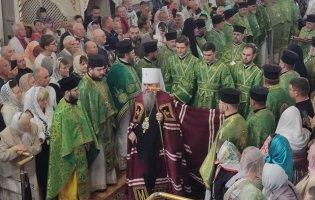 Епіфаній вперше очолив літургію у центральному храмі Луцька