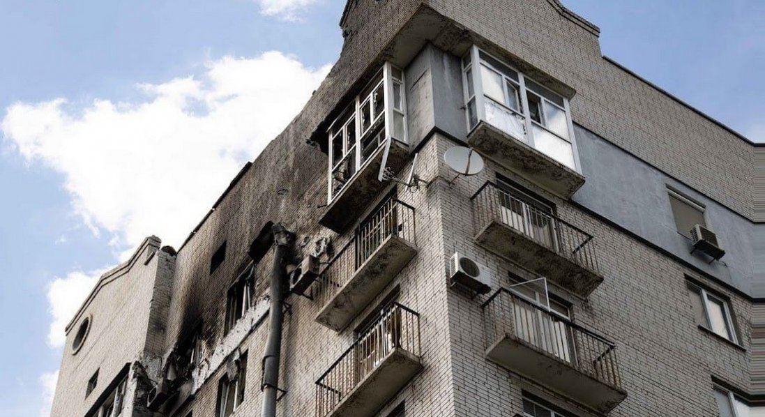росіяни обстріляли Дніпровський район у день жалоби
