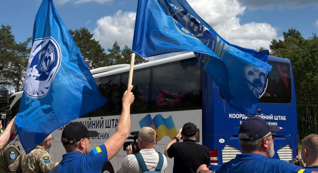 Україна повернула з російського полону 185 військових