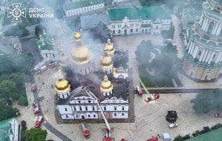 росіяни влучили «шахедом» у Києво-Печерську Лавру