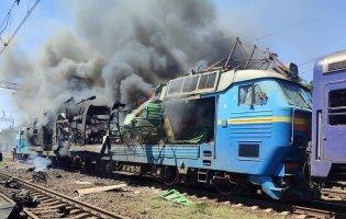 На Запоріжжі росіяни обстріляли пасажирський потяг