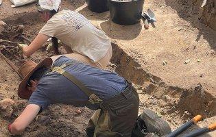 Ексгумація жертв Волинської трагедії: на Ковельщині знайшли рештки 32 людей