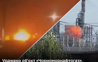 Україна атакувала об'єкт «Чорноморнафтогазу» та ретранслятор у Криму