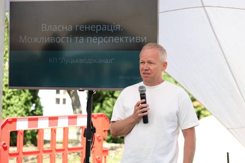 Віктор Гуменюк &ndash; про відновлювані джерела енергії на підприємстві.