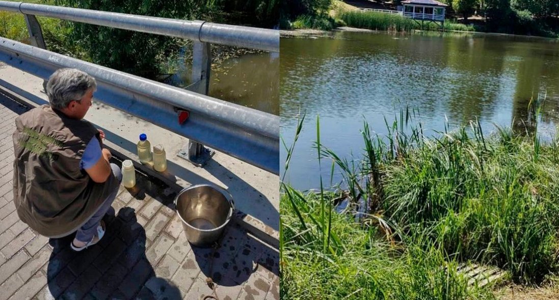 У Луцьку перевіряють факт забруднення річки Сапалаївка