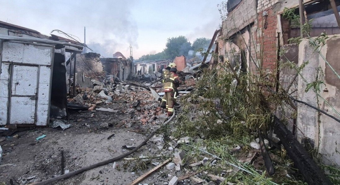 росія завдала удару по Сумах