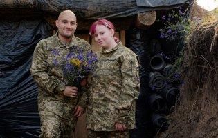Українка та американець на фронті покохали одне одного