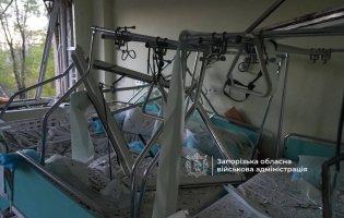 росіяни атакували дві лікарні в Запоріжжі й влучили в багатоповерхівку в Києві