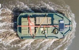 НРК-амфібія доставив вантаж, подолавши понад 40 км сушею та водою