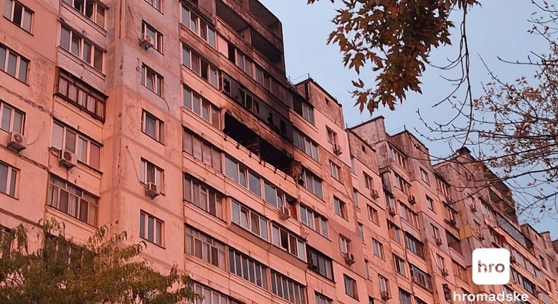Удар дрона рф по багатоповерхівці в Києві — загинули двоє людей
